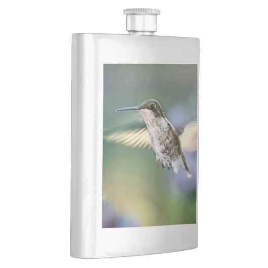 Hummingbird Flying Flachmann (Rechts)