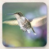Hummingbird Flying Getränkeuntersetzer (Vorderseite)
