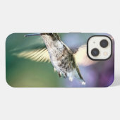 Hummingbird Flying iPhone Hülle (Rückseite (Horizontal))