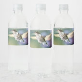 Hummingbird Flying Wasserflaschenetikett (Flaschen)