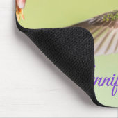 Hummingbird Foto Personalisiert Mousepad (Ecke)