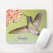 Hummingbird Foto Personalisiert Mousepad (Mit Mouse)