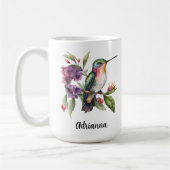 Hummingbird Garden Blume Springtime Kaffeetasse (Links)