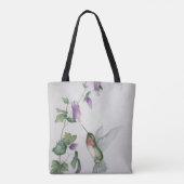 Hummingbird Garden Elegant Tasche (Rückseite)