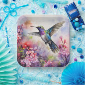 Hummingbird Garden Pappteller (Party)