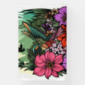 Hummingbird Garten Banner (Vertikal)