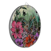 Hummingbird Garten Dartscheibe (Vorderseite Links)