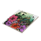 Hummingbird Garten Fliese (Seite)
