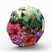 Hummingbird Garten Fotoblock (Links)