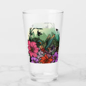 Hummingbird Garten Glas (Rückseite)