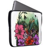 Hummingbird Garten Laptopschutzhülle (Vorne Rechts)