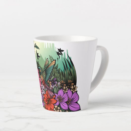 Hummingbird Garten Milchtasse (Rechte Ecke)
