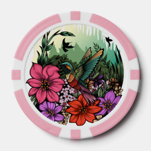 Hummingbird Garten Pokerchips