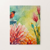 Hummingbird Garten Puzzle (Vertikal)