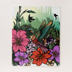 Hummingbird Garten Puzzle