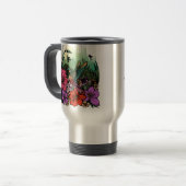 Hummingbird Garten Reisebecher (Vorderseite Links)