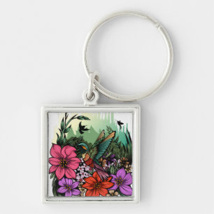 Hummingbird Garten Schlüsselanhänger