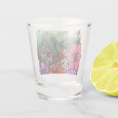 Hummingbird Garten Schnapsglas (Rückseite)
