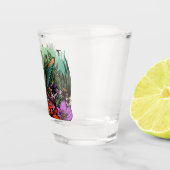 Hummingbird Garten Schnapsglas (Rechts)