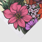 Hummingbird Garten Seidenpapier (Ausschnitt)