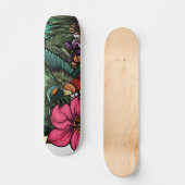 Hummingbird Garten Skateboard (Vorderseite)
