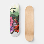 Hummingbird Garten Skateboard (Vorderseite)