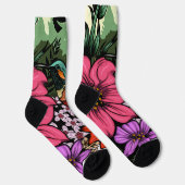 Hummingbird Garten Socken (Rechts)