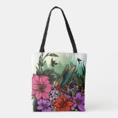 Hummingbird Garten Tasche (Rückseite)