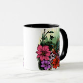 Hummingbird Garten Tasse (VorderseiteRechts)