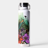 Hummingbird Garten Trinkflasche (Rückseite)