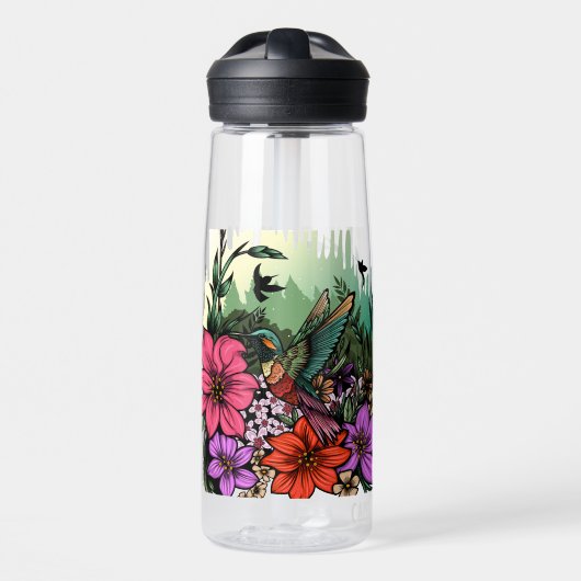 Hummingbird Garten Trinkflasche (Vorne)