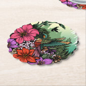 Hummingbird Garten Untersetzer (angewinkelt)