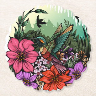 Hummingbird Garten Untersetzer
