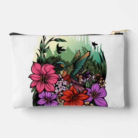 Hummingbird Garten Zubehörtasche (Rückseite)