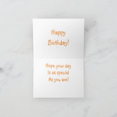 Hummingbird Geburtstag Karte (Innenseite)