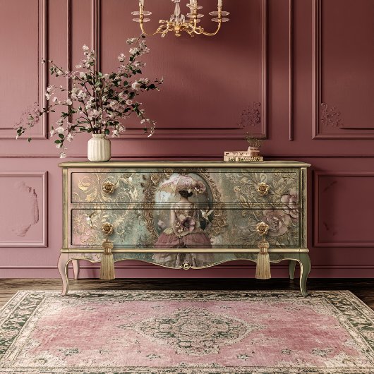 Hummingbird Gilded Patina Embosser Blumeneffekt Seidenpapier