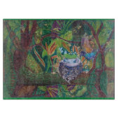 Hummingbird Glasschneider Schneidebrett (Vorderseite)