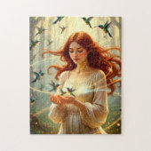 Hummingbird Goddess Puzzle (Vertikal)