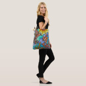 Hummingbird Goldfish Reflection Fantasy Art Tasche (Am Model)