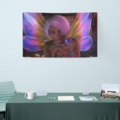 Hummingbird Guardian Fairy Fantasy Art Banner (Messeveranstaltung)