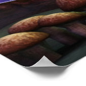 Hummingbird Guardian Fairy Fantasy Art Poster (Ecke)