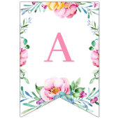 Hummingbird Happy Birthday Girl Bunting Banner (Dritte Fahne)