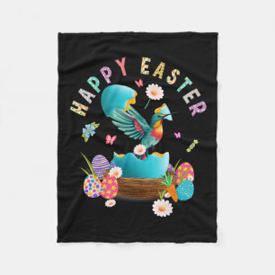 Hummingbird Happy Ostereier Jagen Ostertag Hu Fleecedecke