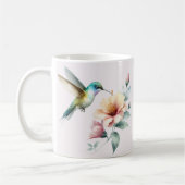 Hummingbird Harmonie mit Eleganter Hibiskus Kaffeetasse (Links)