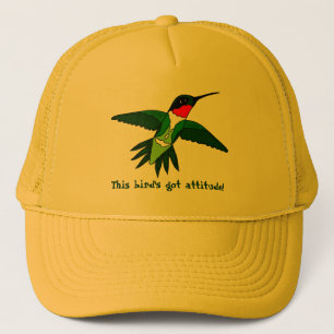 Hummingbird Hat - Got Attitude Truckerkappe
