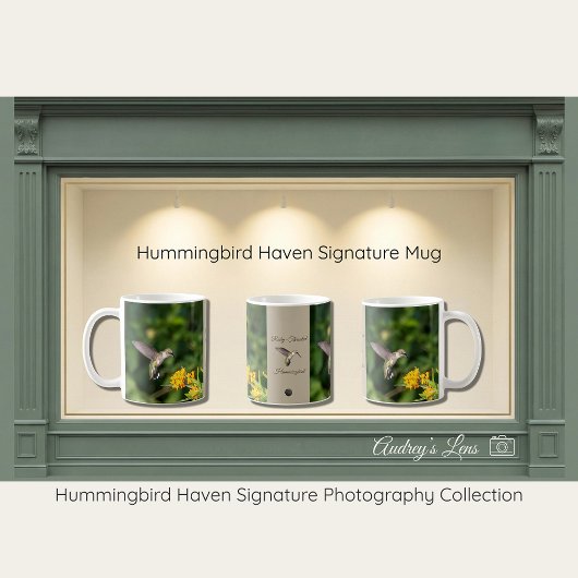 Hummingbird Haven Nature Mug Gift Kaffeetasse