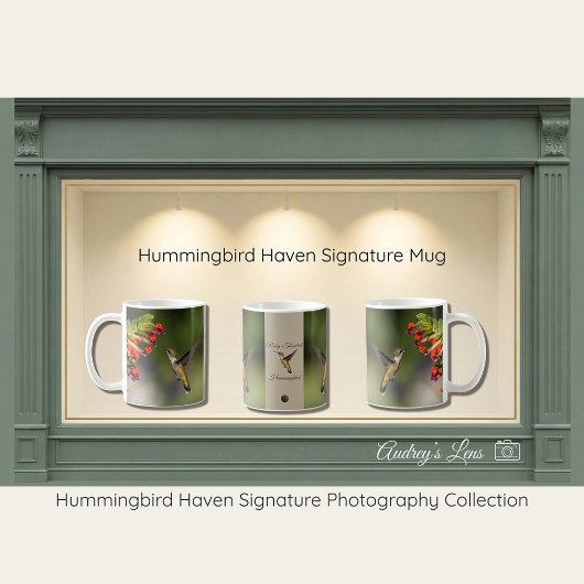 Hummingbird Haven Nature Mug Gift Kaffeetasse