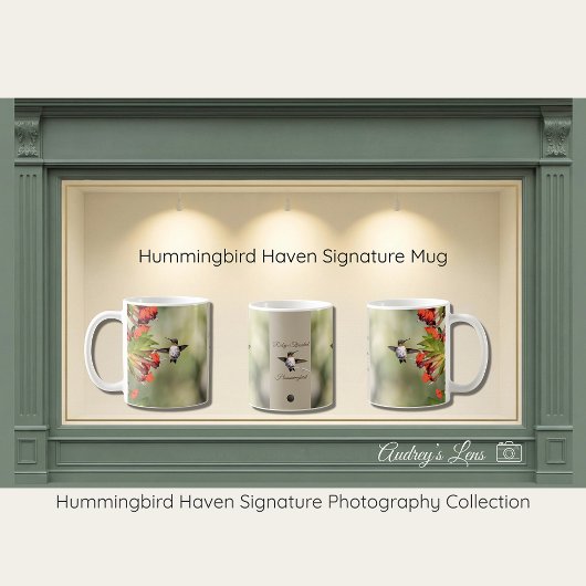 Hummingbird Haven Nature Mug Gift Kaffeetasse