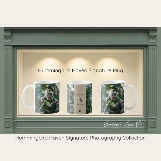 Hummingbird Haven Nature Mug Gift Kaffeetasse