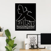 Hummingbird Hawk-Moth Butterfly - Entomologie Geek Poster (Heimbüro)